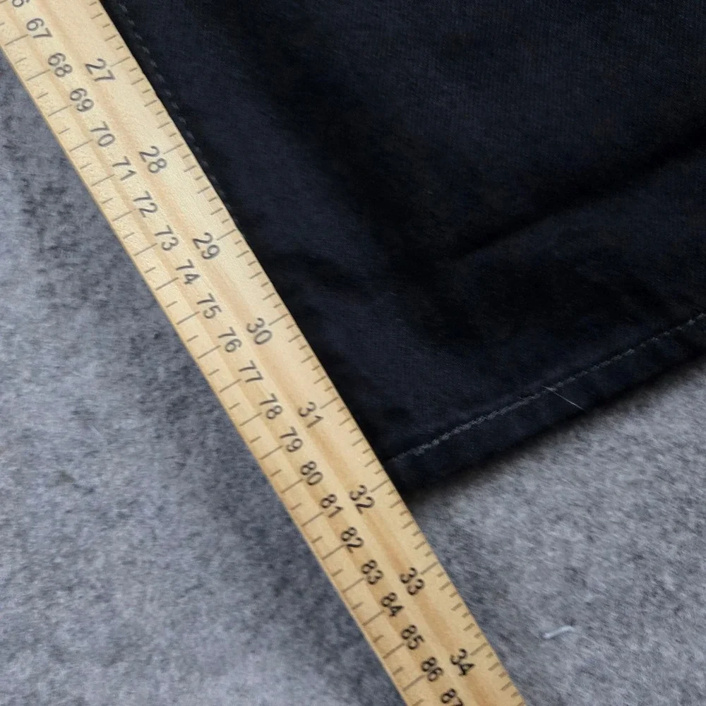 Levi's 501 Original Jeans Mens 38x32 Black Denim Straight Leg Button Fly NWT